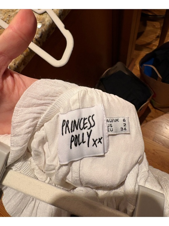 Princess Polly White Tiered Maxi Skirt - Lightweight Summer Skirt - Picture 3 of 3